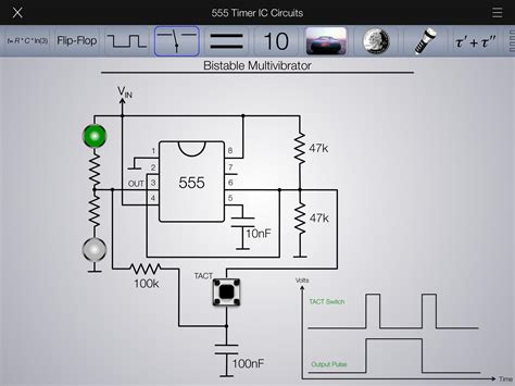 555 timer Bistable circuit not working as suggested, bad circuit? - Electrical Engineering Stack ...