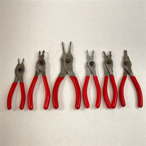 Snap On 6 Pc. Snap Ring Pliers Set, SRPCR107 - Shop - Tool Swapper