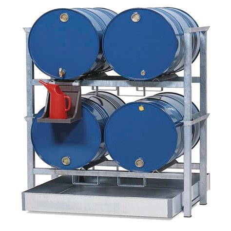 oil drum rack | Pallet rack, Pallet storage, Racking system