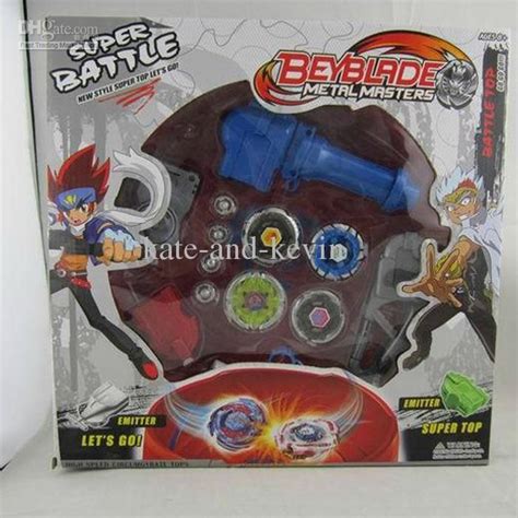 Toy Set Beyblade Metal Masters Beyblade Arena Top Beyblade 4D Spin Top ...