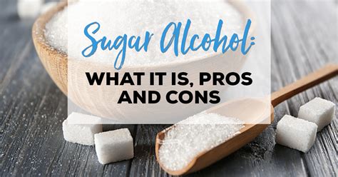 Sugar Alcohol: What It Is, Pros and Cons - Paleo Diet and Recipes