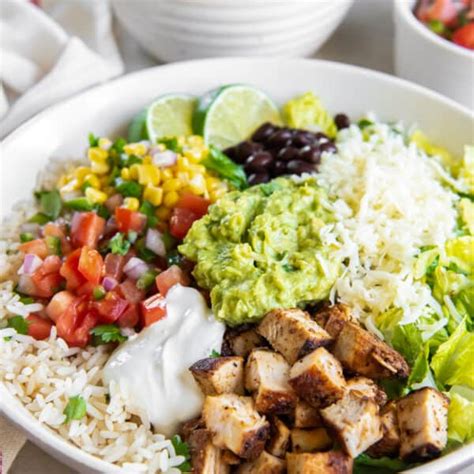 Chipotle Burrito Bowl (Copycat Recipe) | Valerie's Kitchen