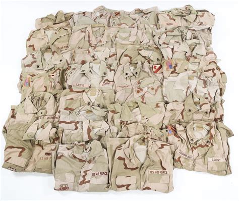 Sold Price: US ARMY CAMO UNIFORM DCU - September 6, 0120 1:00 PM EDT