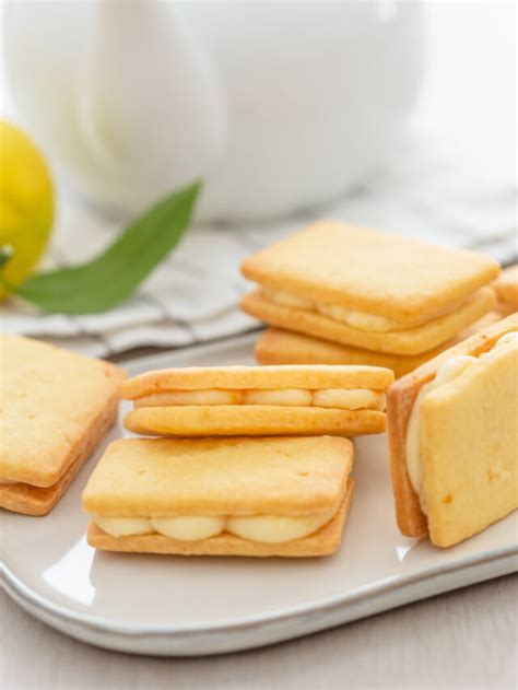 Lemon Cream Biscuits - Wholesome Patisserie