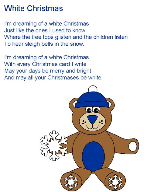 White Christmas lyrics | Christmas lyrics, Christmas songs lyrics ...