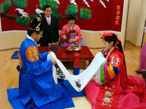 13 Steps in Traditional Wedding in Korea - Etiquette - Ceremony ...