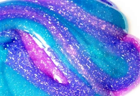 How to Make Glitter Galaxy Slime