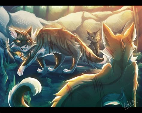 Tigerclaw's Exile by LokiDrawz | Warrior cats books, Warrior cats, Warrior cats series