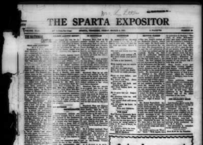 The Sparta Expositor Archive - Newspapers.com™