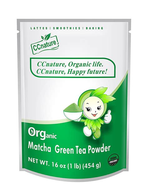 CCnature Organic Matcha Green Tea Powder 1lb