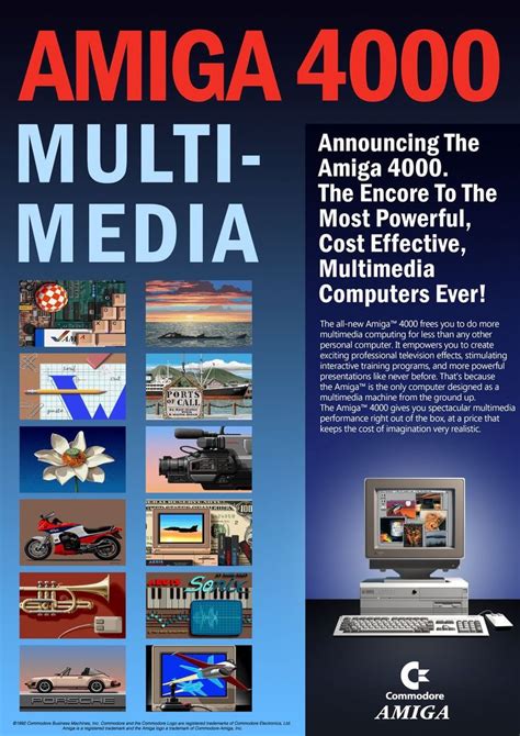 Amiga 4000 Multi-Media | Computer history, Classic video games ...