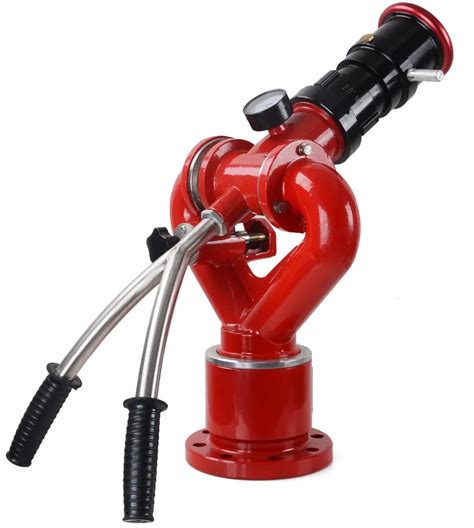 Ps30-50t Manual Control Firefighting Water Cannon With Stack Tip - Buy Fire Monitor,Industrial ...