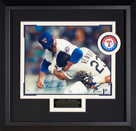 Ryan Nolan vs. Robin Ventura with Ryan's Authenticated Signature – Millionaire Gallery