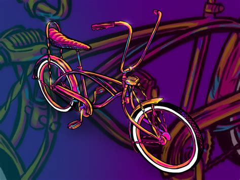 Lowrider Bicycle by Erik Knutson on Dribbble