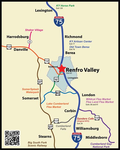 Map – Mt. Vernon – Rockcastle County Tourism