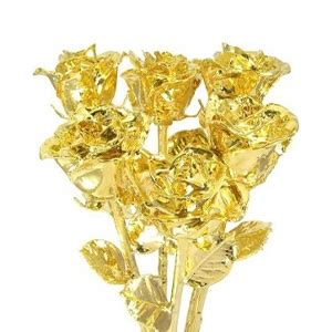 Gold Dipped Rose Bouquet | Real Roses Dipped in 24k Gold