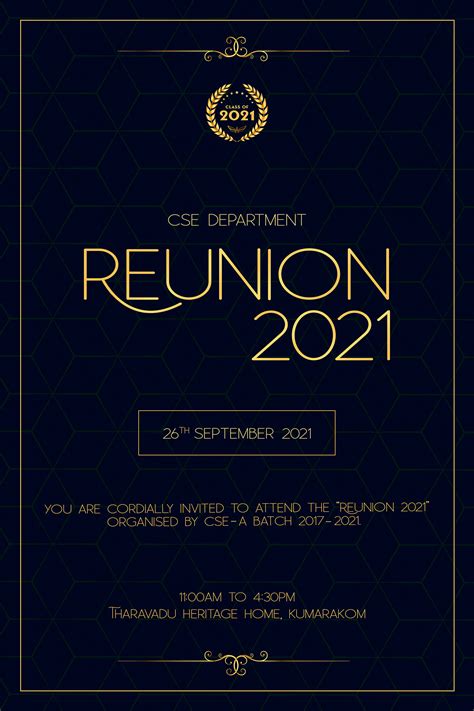 Reunion 2021 on Behance