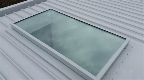 Large Fixed Glass Skylight Installation | SKYSPAN