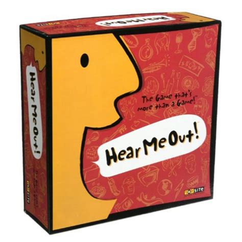 Hear Me Out Board Game - Walmart.com