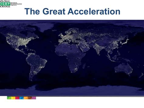 Great acceleration