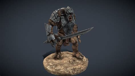 Troll In Armor from LOTR - 3D model by Artem Yaroshenko (@ArYar3D) [f583676] - Sketchfab