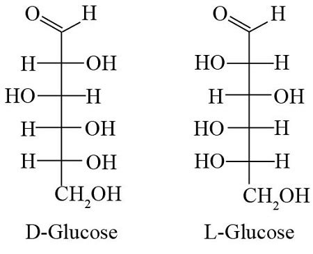 Glucose a. Draw the Fischer projection (standard orientation) for L-Glucose and DGlucose. b ...