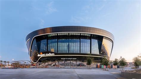 Work is complete on the Las Vegas Raiders’ Allegiant Stadium