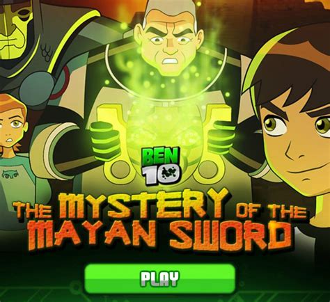 Play Free Online Ben 10 The Mystery of the Mayan Sword Game | Play free online games, Free ...