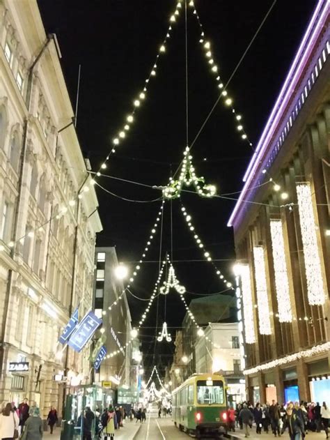 Christmas Twinkle and Festive Helsinki City Lights, Finland | City lights, Helsinki, Lights