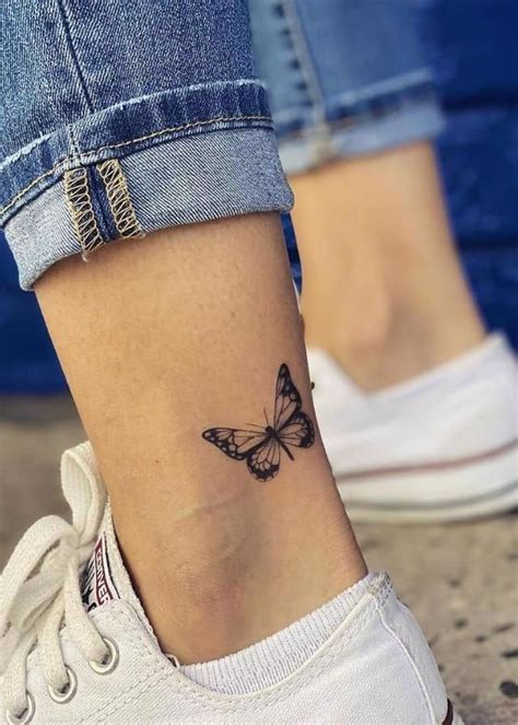 Small animal tattoo on foot, Small unique foot tattoo design for woman, female foot tattoo ...