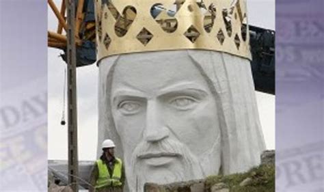 Poland raises huge Jesus statue | World | News | Express.co.uk