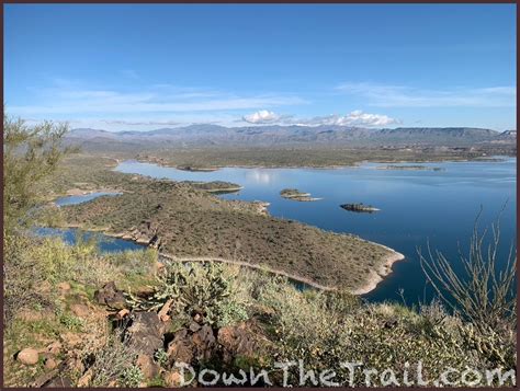 Map & Guide to the 5 Best Hiking Trails at Lake Pleasant Regional Park AZ