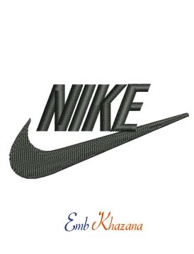 NIKE Logo Embroidery Design Machine Embroidery Pattern 24 Types Instant ...