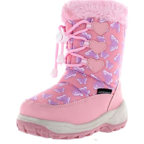 Static Footwear - Nova Toddler KB514 Girl's Winter Snow Boots - Walmart ...