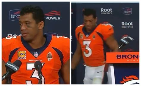 Russell Wilson Ends Press Conference With Cringe 'Let's Ride' - outkick ...