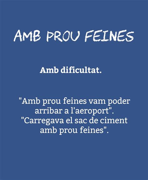 Amb prou feines