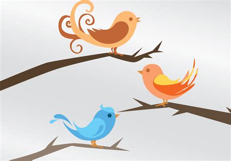 Three Bird Vectors - Download Free Vector Art, Stock Graphics & Images