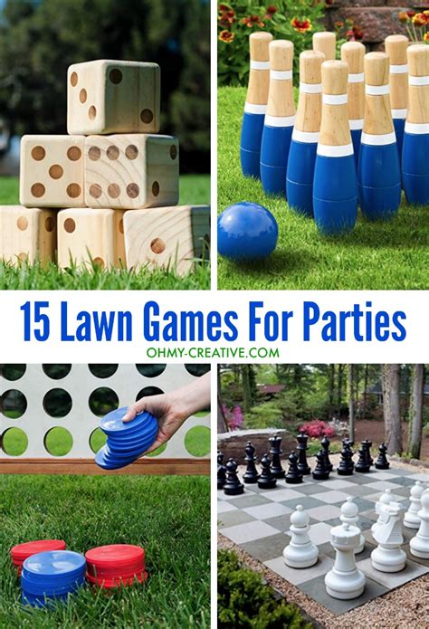 The Best 15 Outdoor Yard Games For Your Next Party - Oh My Creative