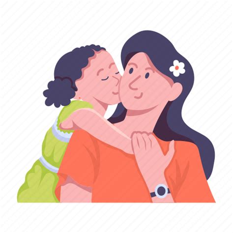 Daughter love, motherhood, mother daughter, mother love, family bonding icon - Download on ...