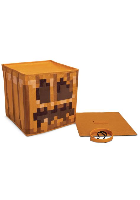 Jack O'Lantern Minecraft Block Head