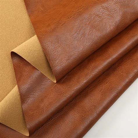 1 Meter Quality Faux Leather Fabric For Sofa Soft Artificial Leather Fabric For Clothing ...