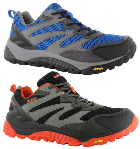 New Mens Hi-Tec V-Lite Sphike Waterproof Walking Hiking Trainers Shoes Size 7-12