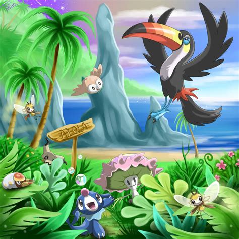 Alola Pokemon Sun Pokemon Moon by tatanRG on DeviantArt