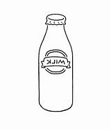 Milk Bottle Coloring Pages » Turkau sketch template