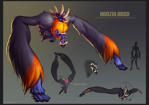 Monster Hunter Monster - BrazoLargo by suriguri on DeviantArt