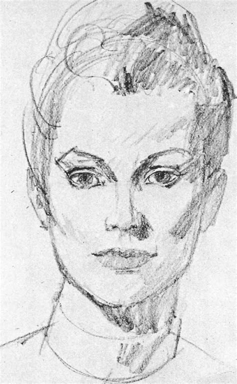 Simple Portrait Drawing at PaintingValley.com | Explore collection of ...