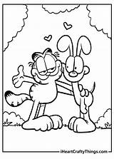 Garfield Coloring Book  15 Pages – I Heart Crafty Things sketch template