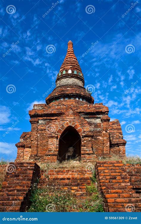 Bagan Archaeological Zone, Myanmar Stock Image - Image of night, building: 59561309