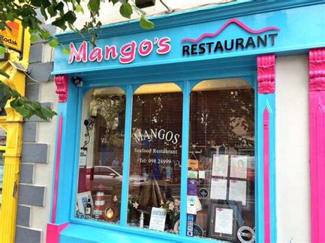 Menu at Mangos Restaurant, Westport