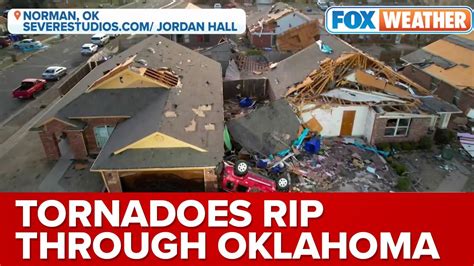 Drone Video Shows Significant Damage In Norman, Oklahoma From Tornado - YouTube